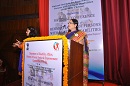 Dr. Neeradha Chandramohan, Director, N.I.E.P.M.D delivering keynote address during the Conference