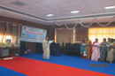 Dr.Neeradha Chandramohan administering the Swachh Bharat Pledge to Staff