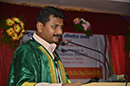 Shri. Nachiketa Rout, Director I/c, N.I.E.P.M.D, delivering college report during convocation