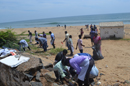 Clean drive held at Kovalam Beach on 7th October 2015