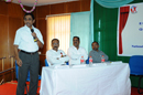 Prof. Jeya Chandran, Director, VHS, delivering a lecture.