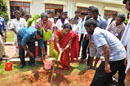 Dr.S. Geethalakshmi,Vice Chancellor, Tamilnadu Dr. M.G.R. Medical University Planting a Sapling.