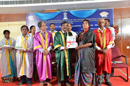 One of the Graduate receiving Degree from the Chief Guest