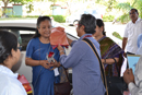 Dr. Himangshu Das, Director, NIEPMD presenting shawl to Smt. Shakuntala D.Gamlin, Secretary (DEPwD)