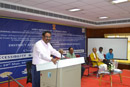 Shri.P.Ponniah, IAS, District Collector, Kanchipuram delivering the Chief Guest Address
